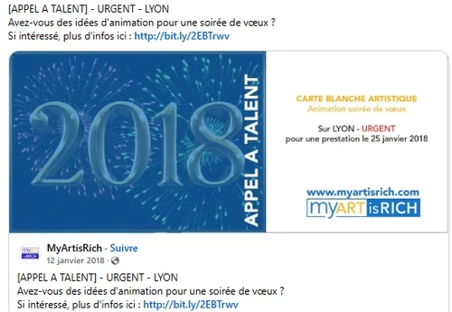 Appels à talent